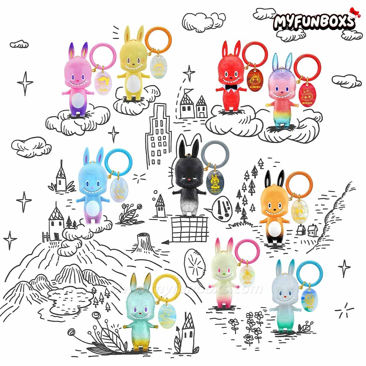 THE MONSTERS 10th Anniversary Series Figures Blind Box(Pre-Order)