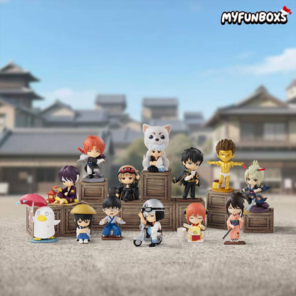 POP MART Gintama Welcome To Yorozuya Series Figures Blind Box