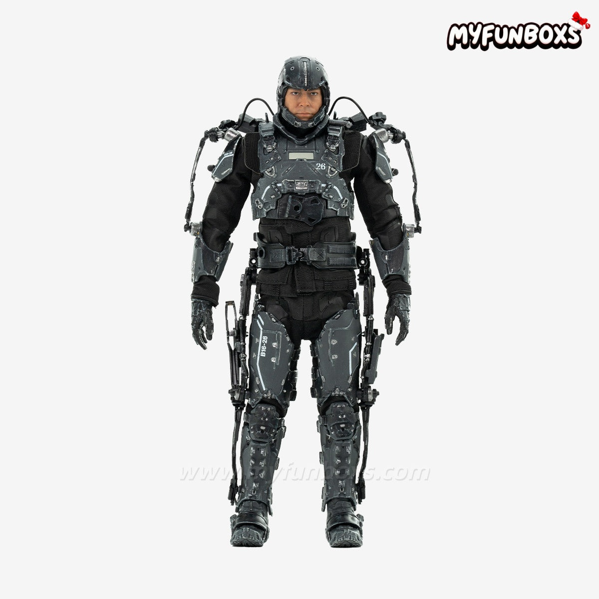 POP MART Warriors of Future Tyler/Johnson Cheng 1/8 Collectible Action Figure Tyler