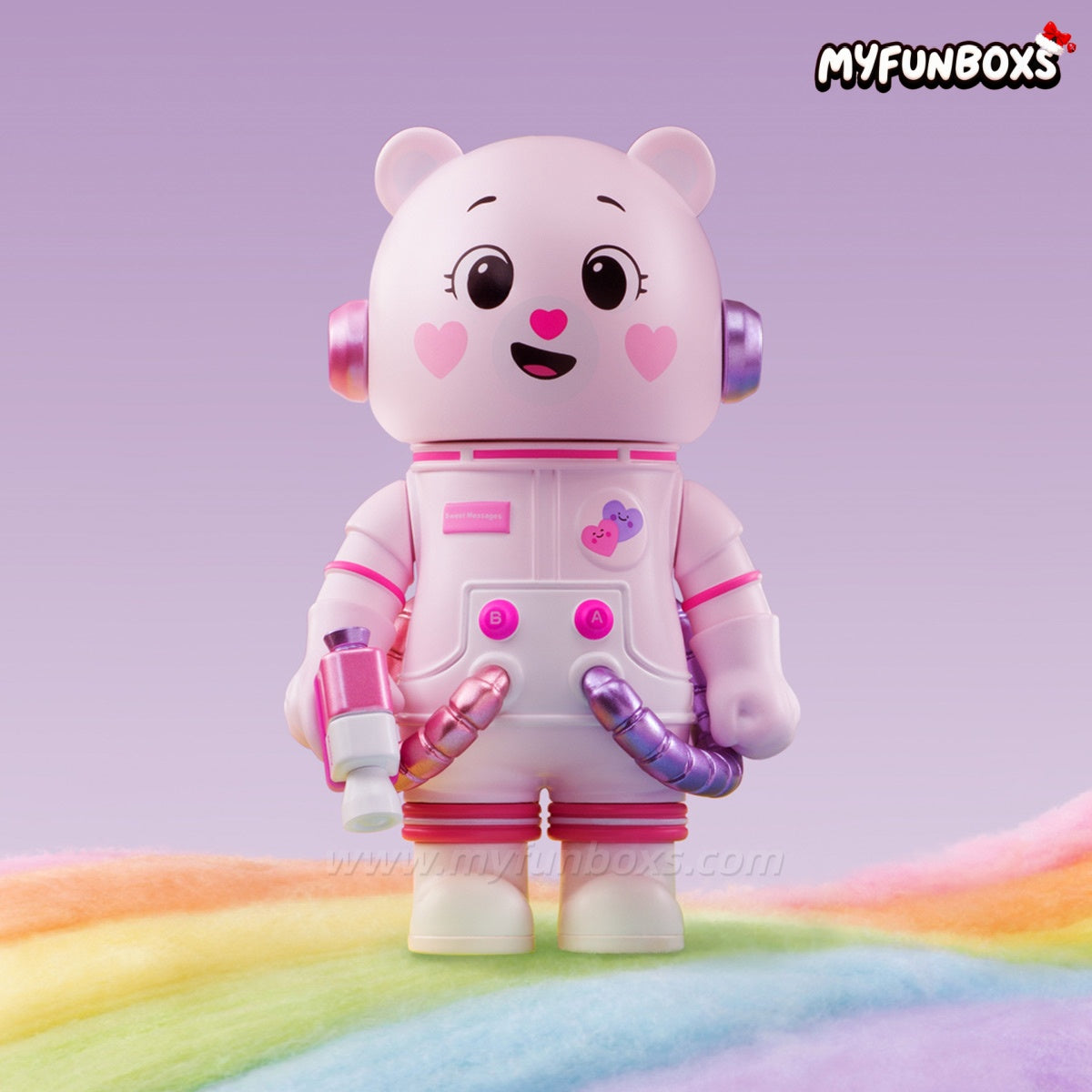 MEGA SPACE MOLLY 400%+100% Sweet Messages Bear