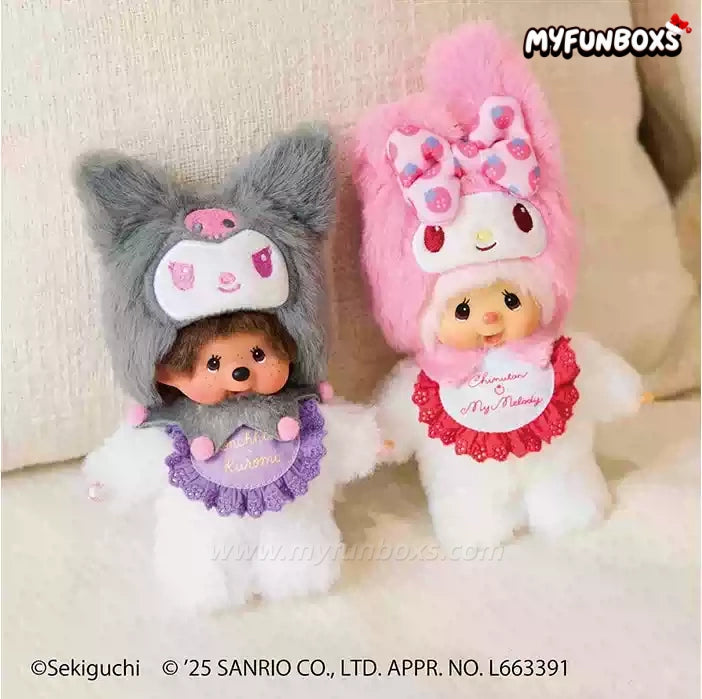 SANRI0 × MONCHHICHI Series Plush Doll