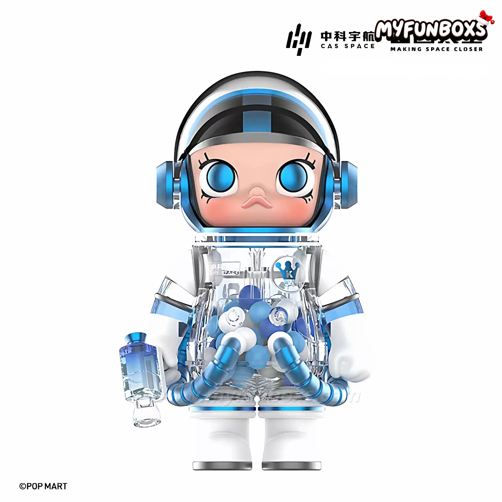 POP MART MEGA SPACE MOLLY × CAS SPACE 100% Figure