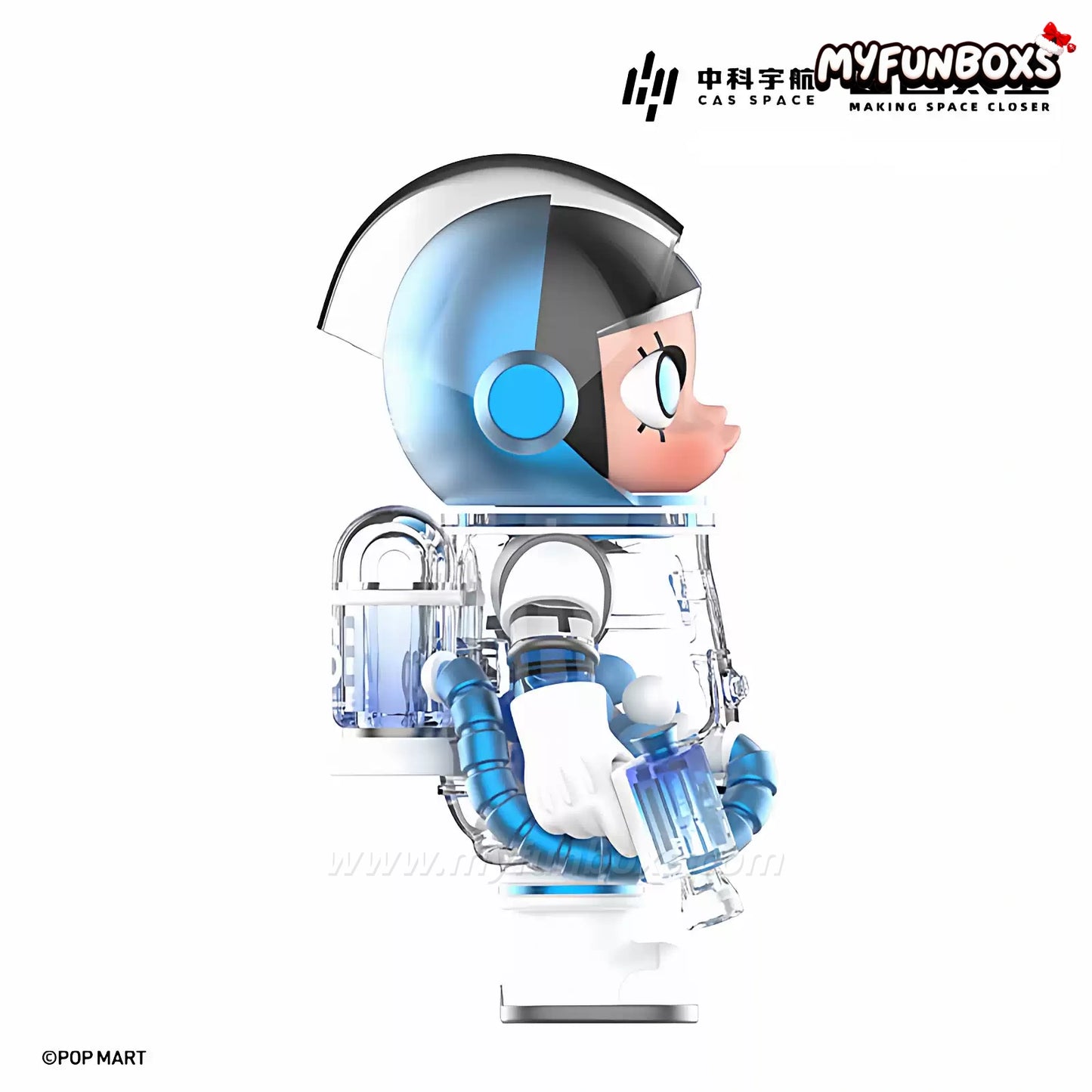 POP MART MEGA SPACE MOLLY × CAS SPACE 100% Figure