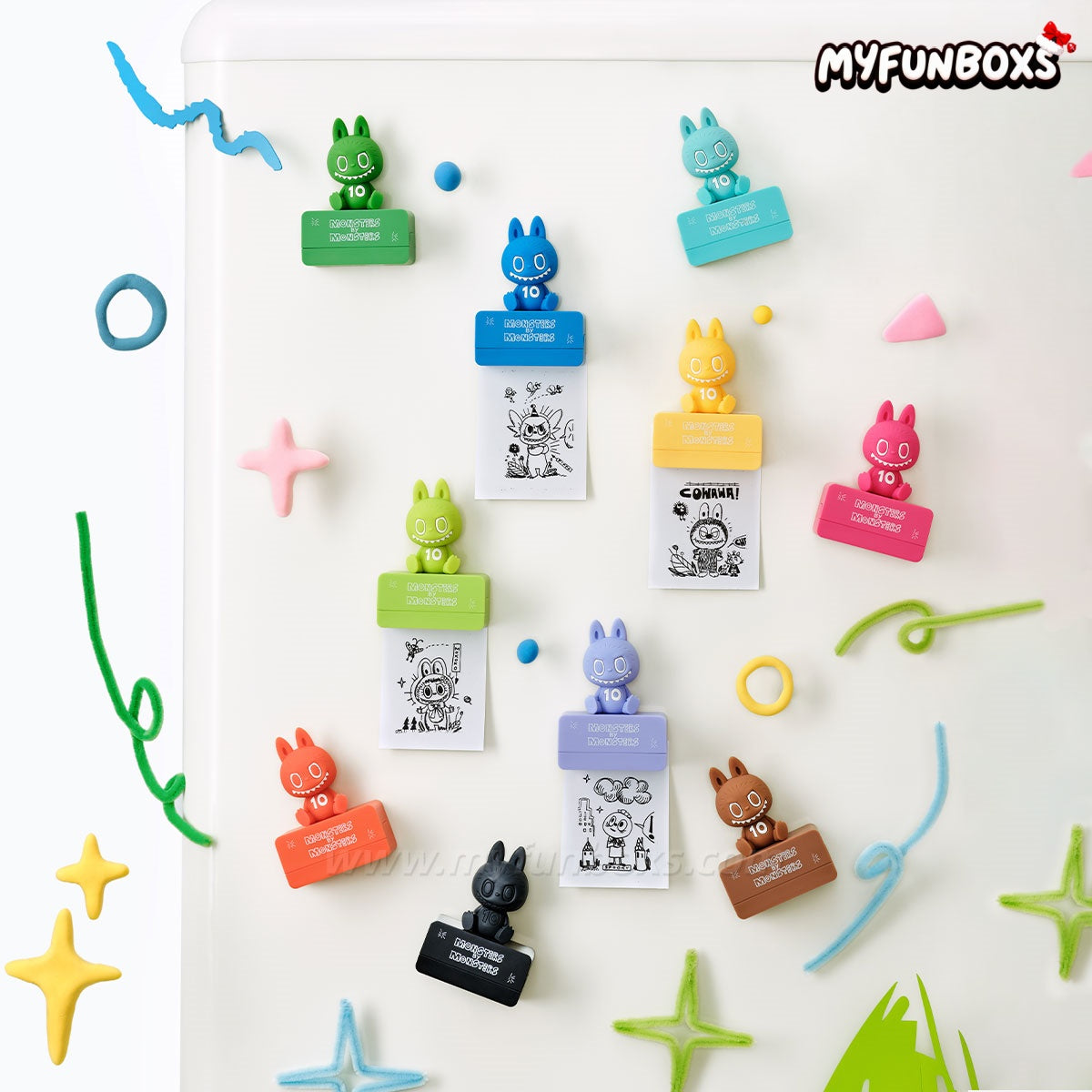 THE MONSTERS 10th Anniversary Series-Fridge Magnet