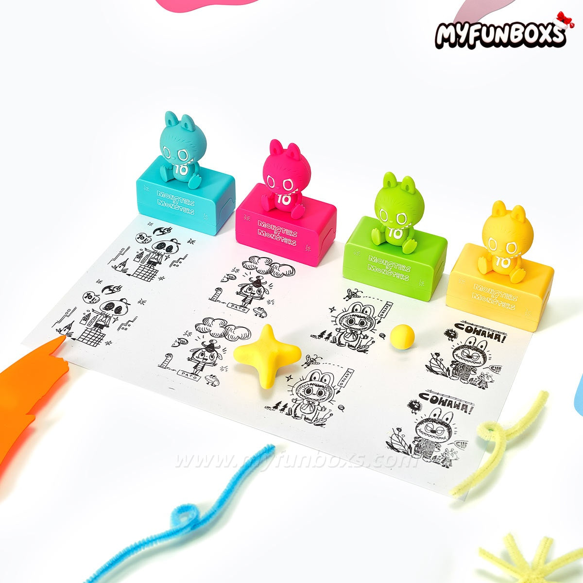 THE MONSTERS 10th Anniversary Series-Fridge Magnet