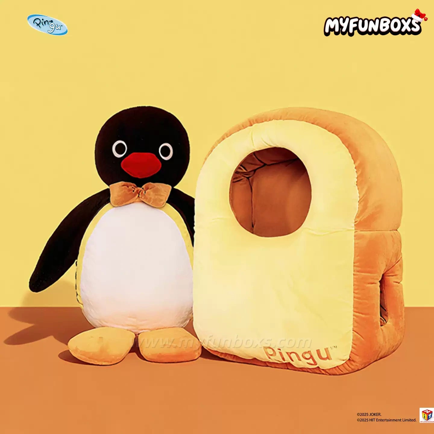 Pingu Bakery Series Stuffed Plush Pillow