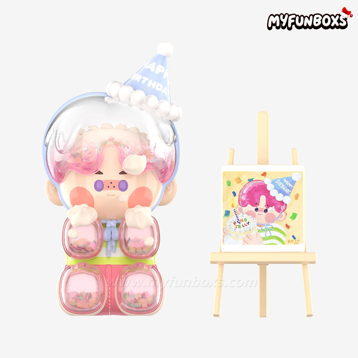 POP MART PINO JELLY Birthday Bash Figurine