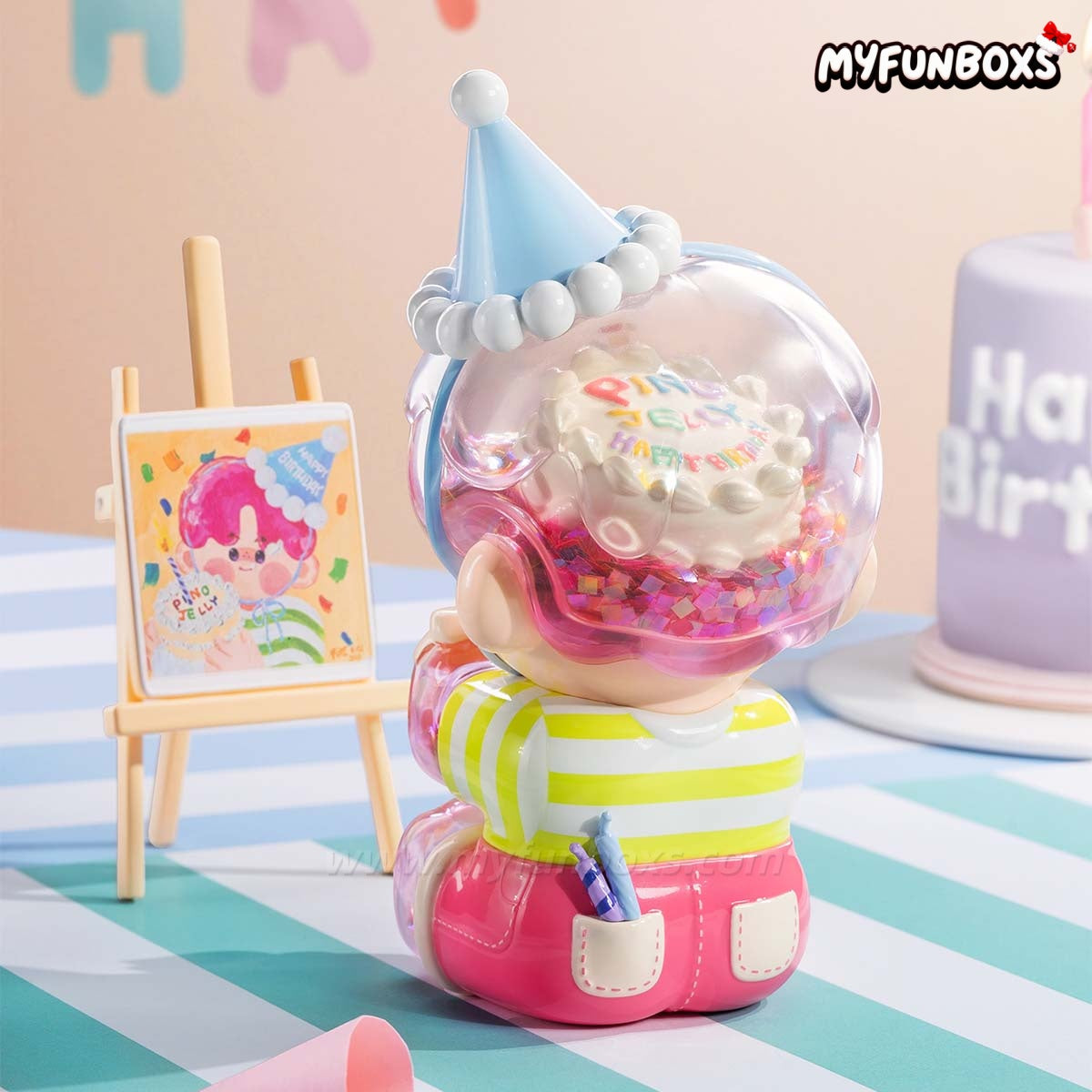 POP MART PINO JELLY Birthday Bash Figurine