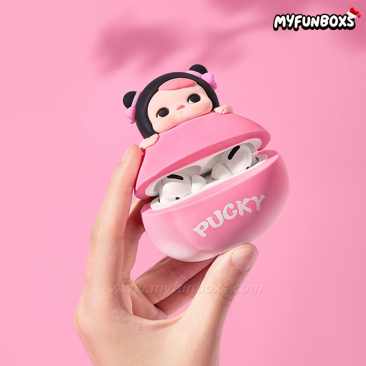 POP MART PUCKY The Feast Series-Earphone Bag for Airpods Pro