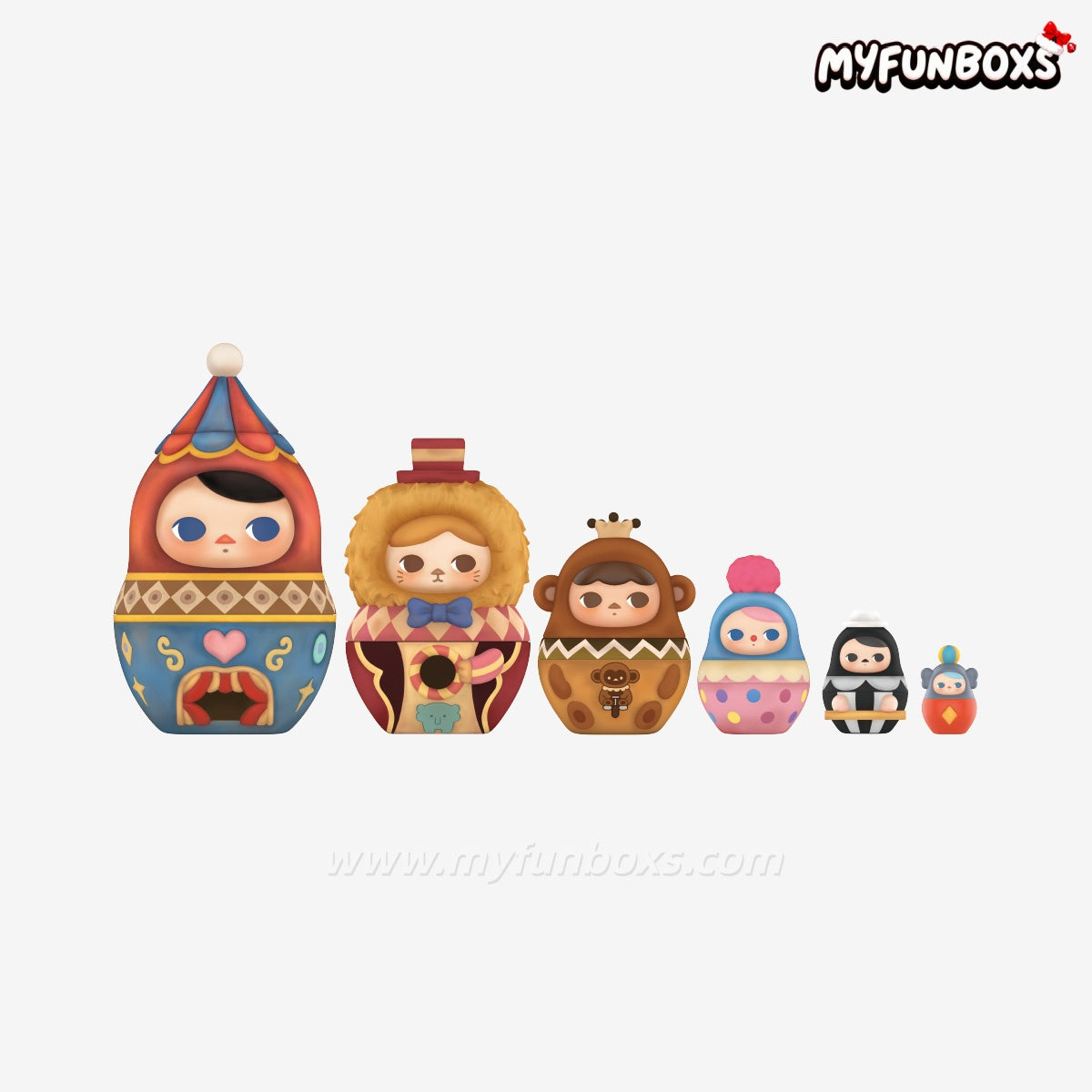 POP MART PUCKY Stacking Doll Figurine