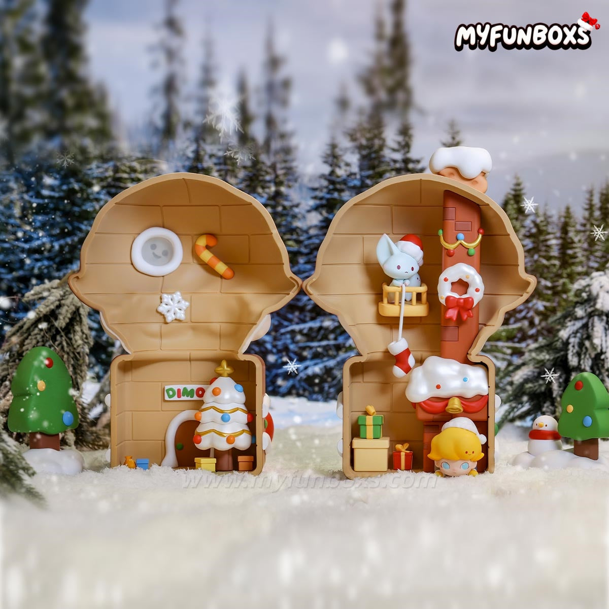 POP MART DIMOO Christmas Box Action Figure