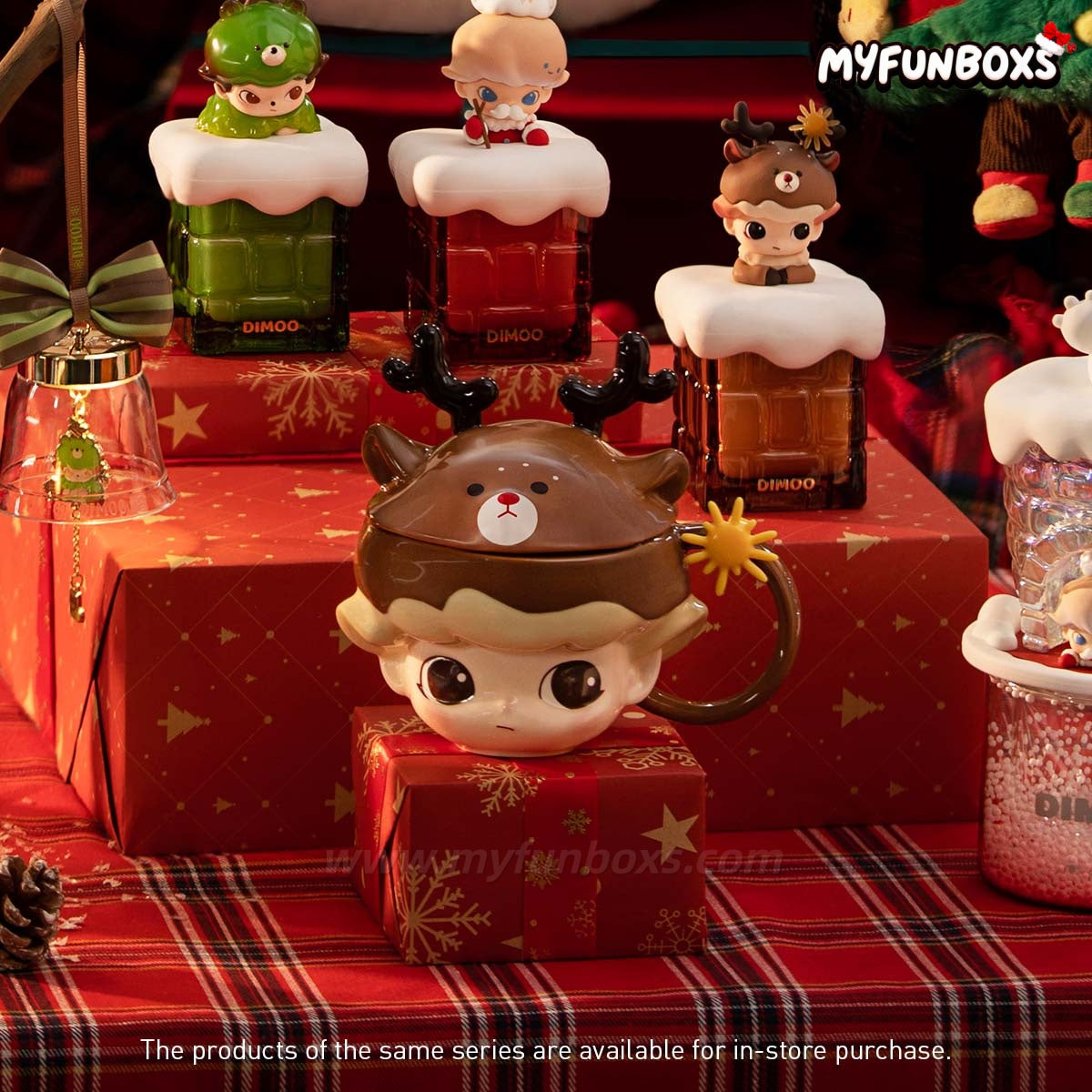 DIMOO Letters from Snowman Series-Mug