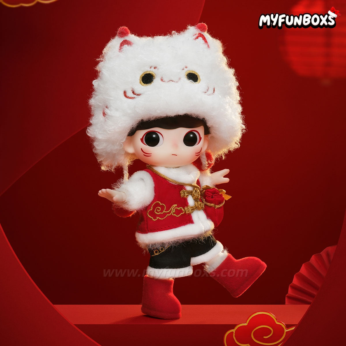 DIMOO Fortune Cat Action Figure