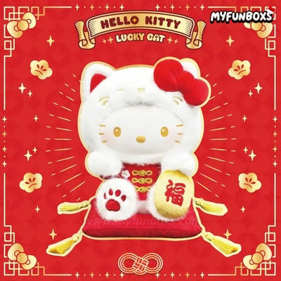 Hello Kitty Lucky Cat Series Plush Figure