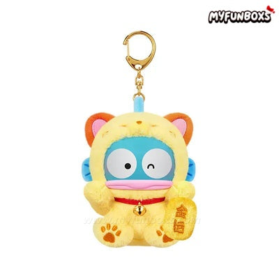 Sanrio Characters Lucky Cat Series Plush Keychain Blind Box