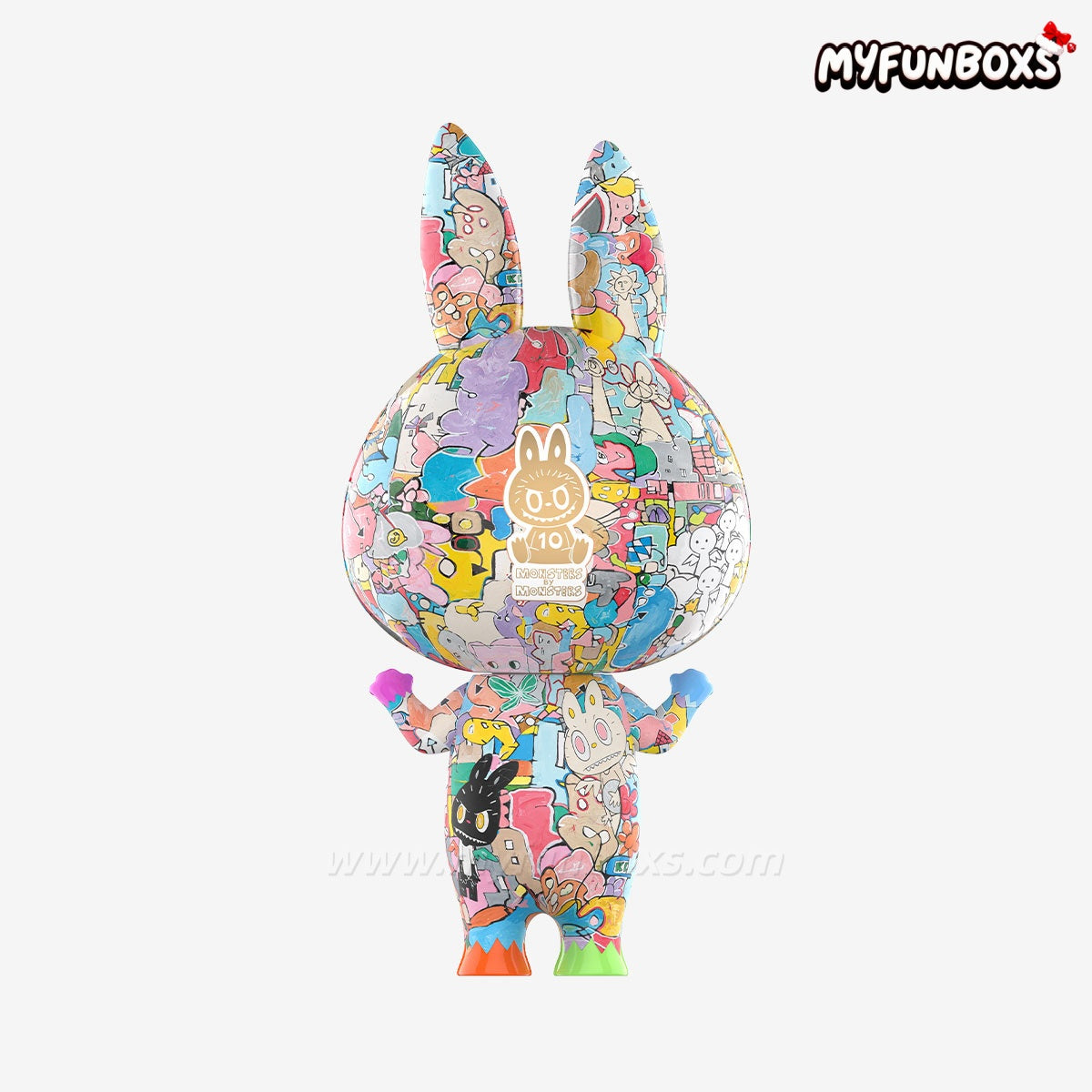 The MONSTERS MEGA LABUBU Original Series 400% 10th Anniversary