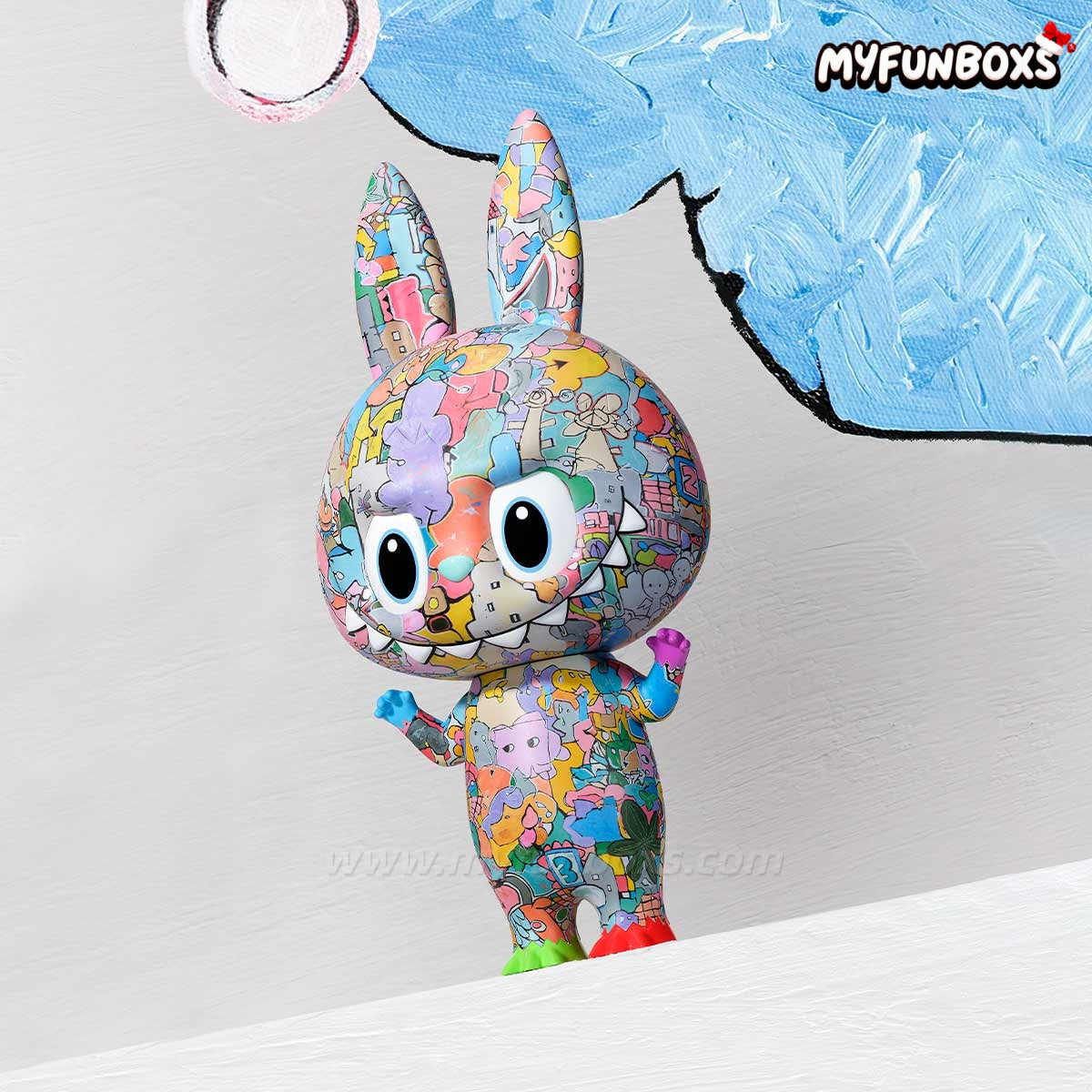 The MONSTERS MEGA LABUBU Original Series 400% 10th Anniversary