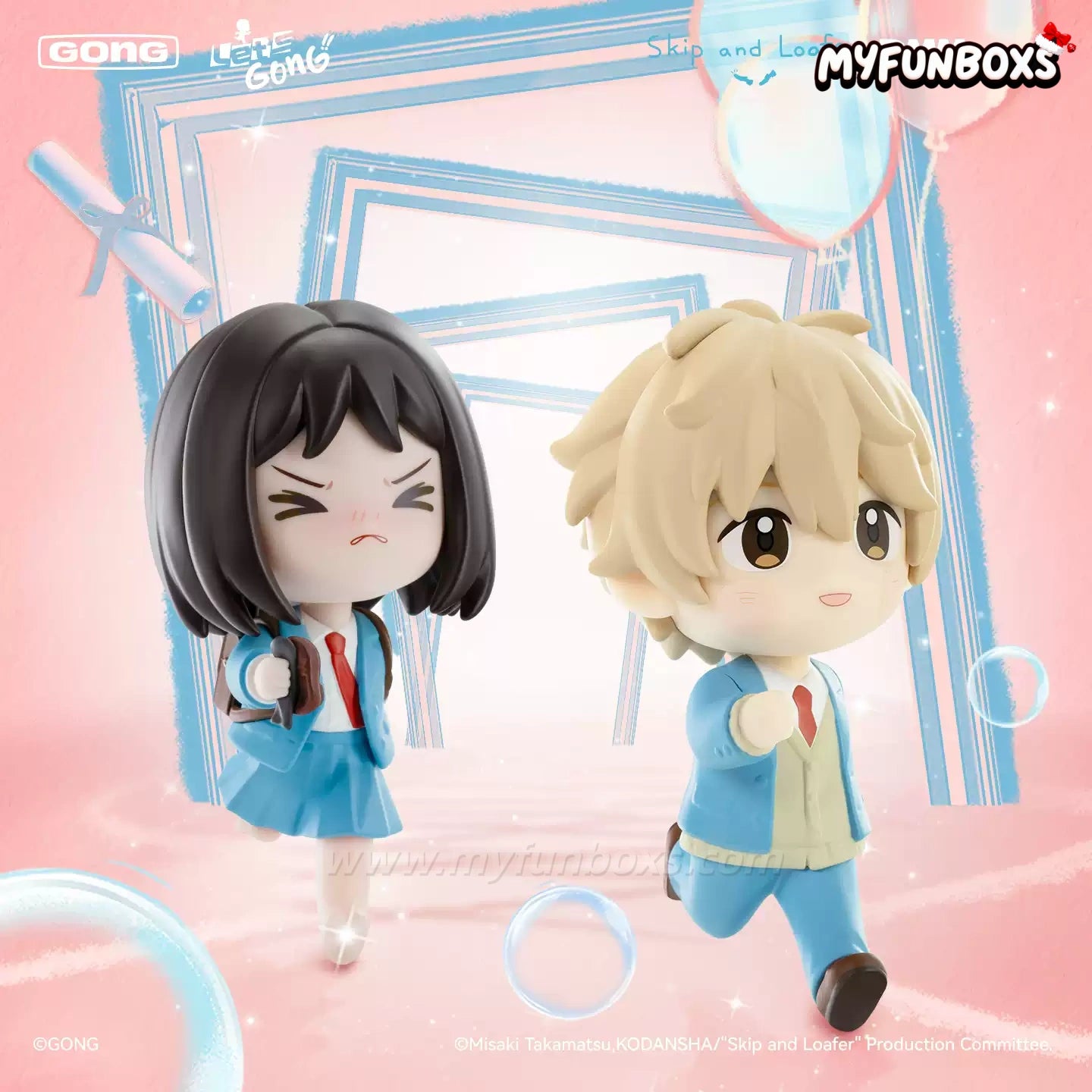 Skip and Loafer Let's GONG Series Figure
