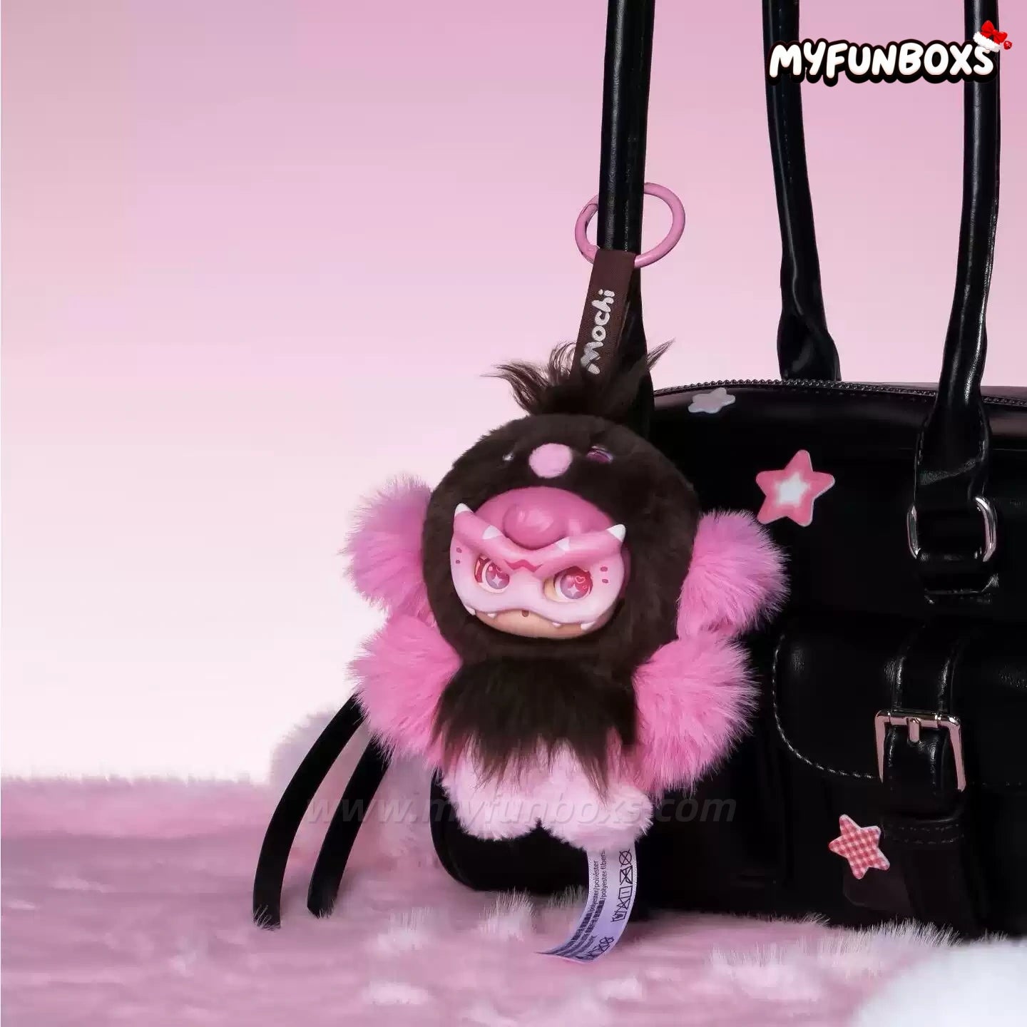 Mochi Little Monster Series Plush Keychain Blind Box