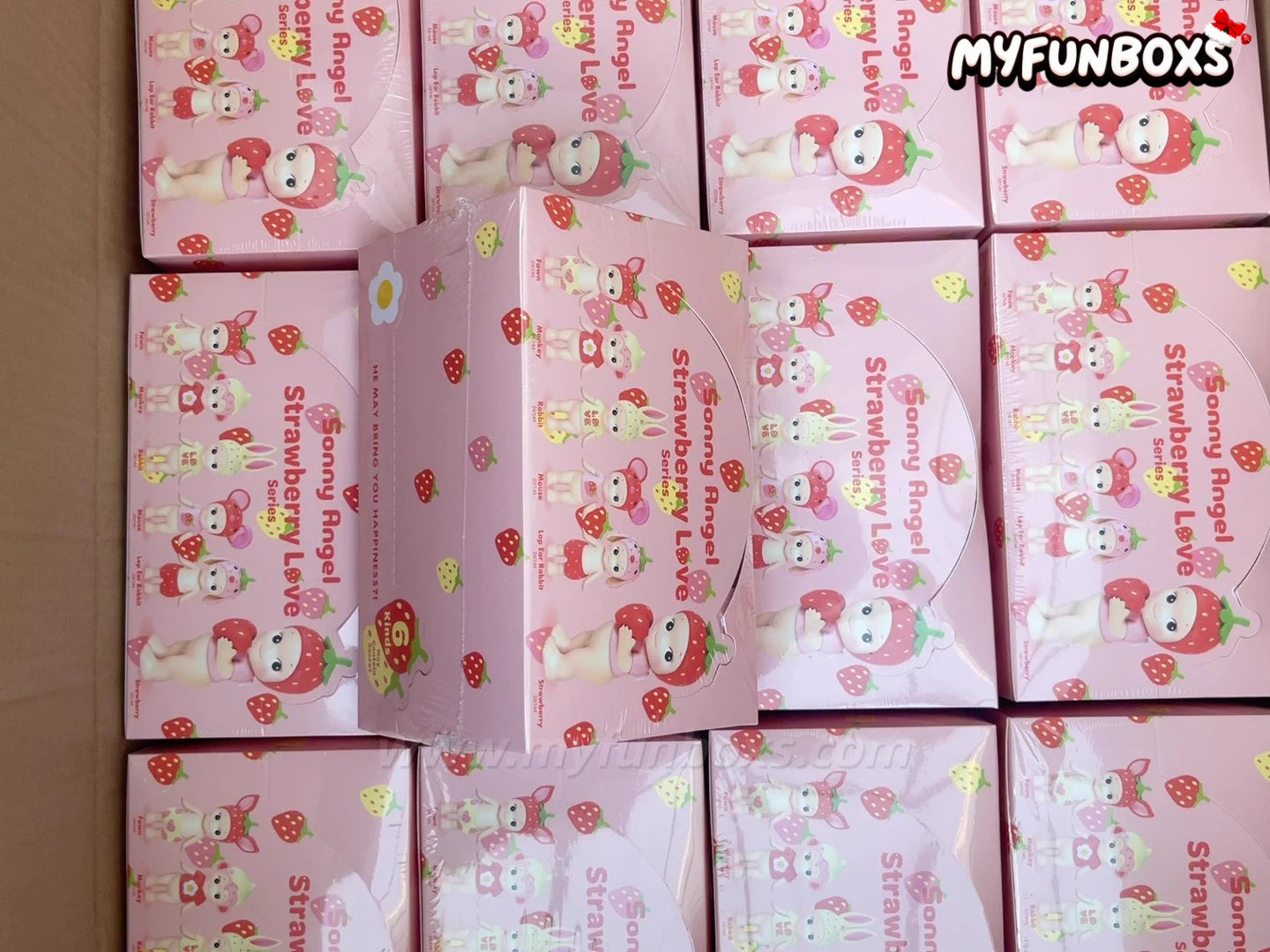 Sonny Angel Mini Figure Strawberry Love Series Blind Box
