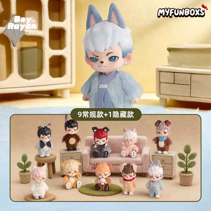 Rayan‘s “A World Without Dogs” Collectible Blind Box Figures