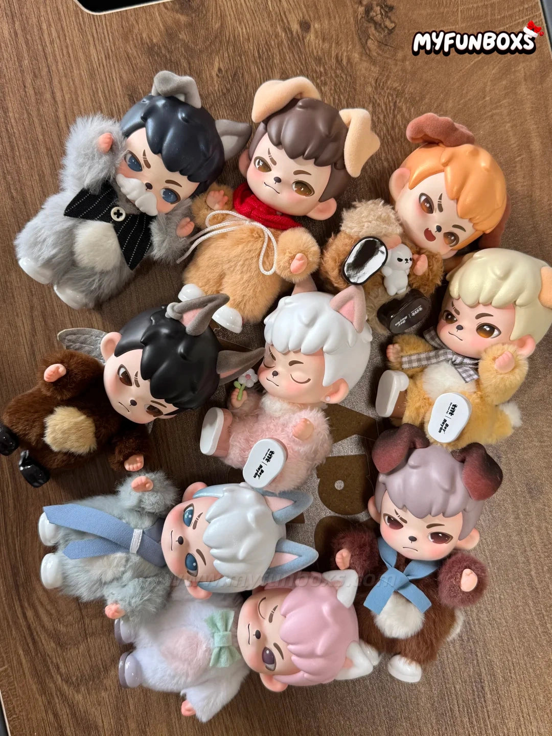 Rayan‘s “A World Without Dogs” Collectible Blind Box Figures