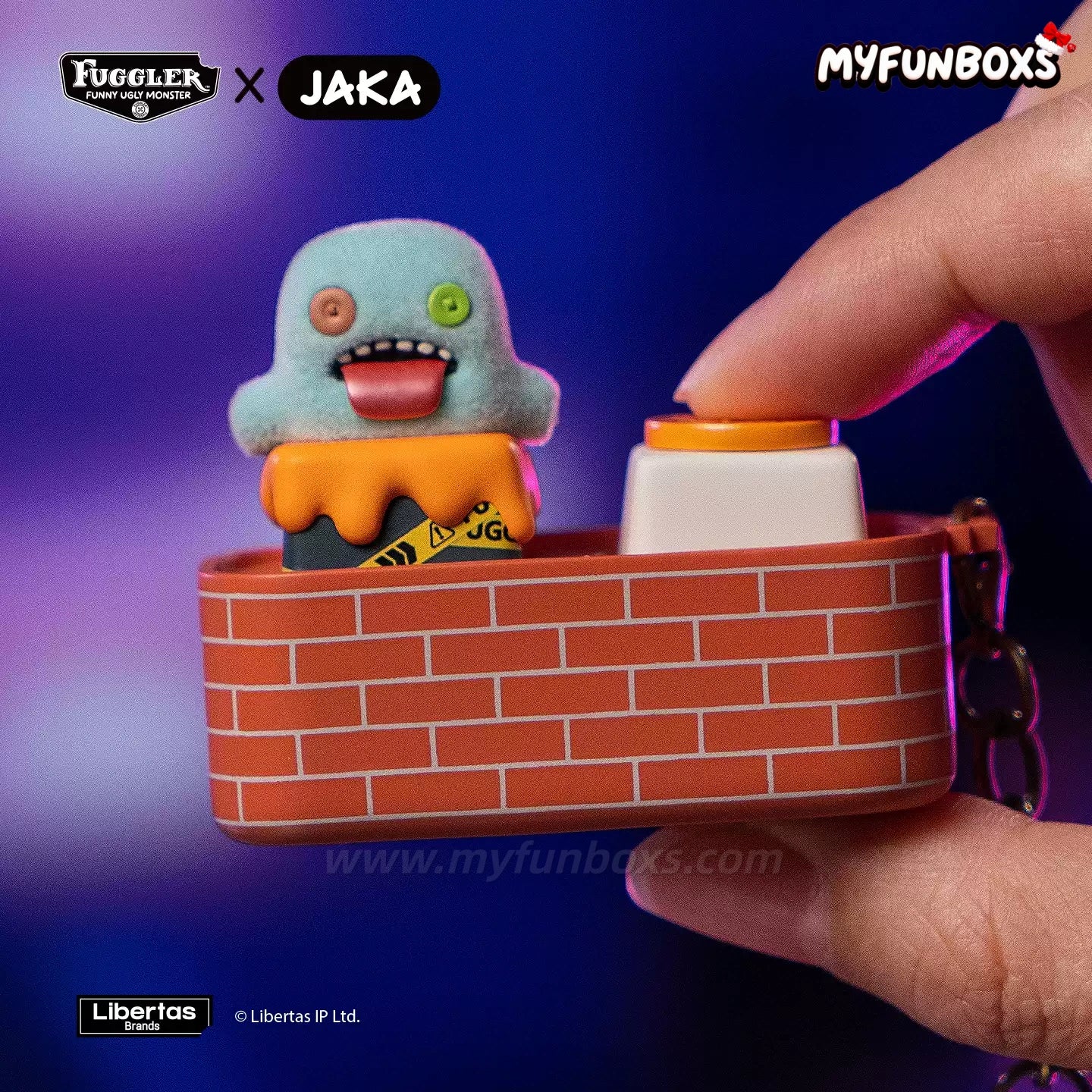 Fuggler ESC Key Stress Relief Keychain Blind Box Series