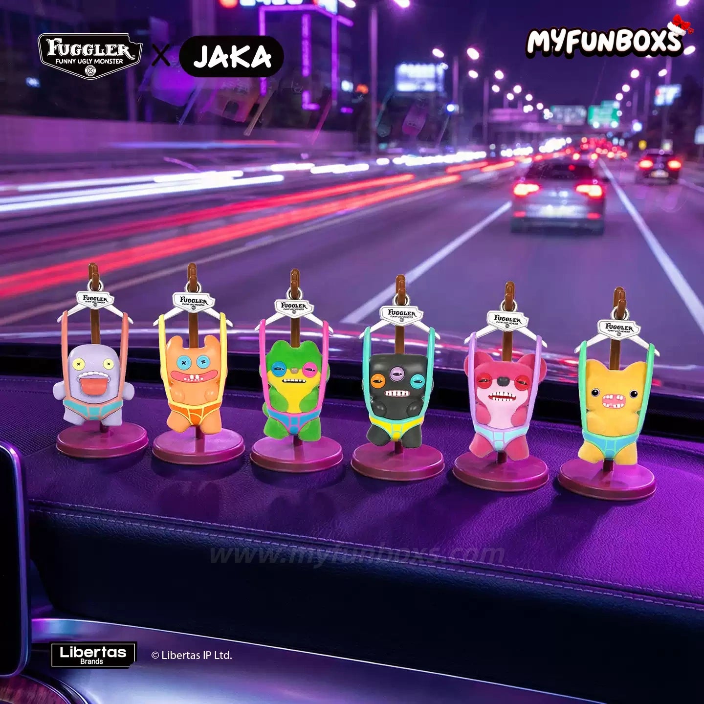 Fuggler “Lab Escape Plan” Series - Car Dashboard Figure Blind Box