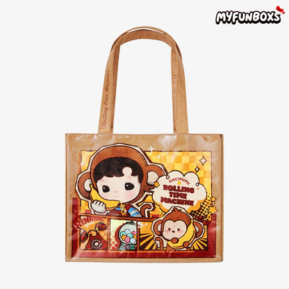 HACIPUPU Rolling Time Machine Series-Tote Bag