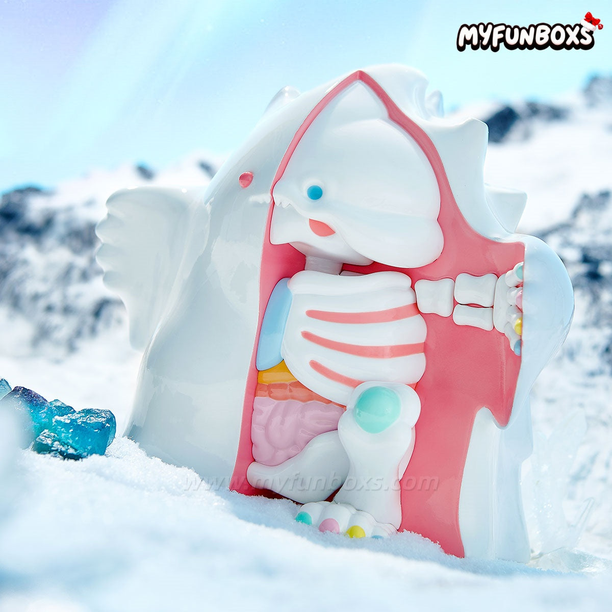 POP MART MEGA COLLECTION 400% YUKI POLAR DAY/POLAR NIGHT