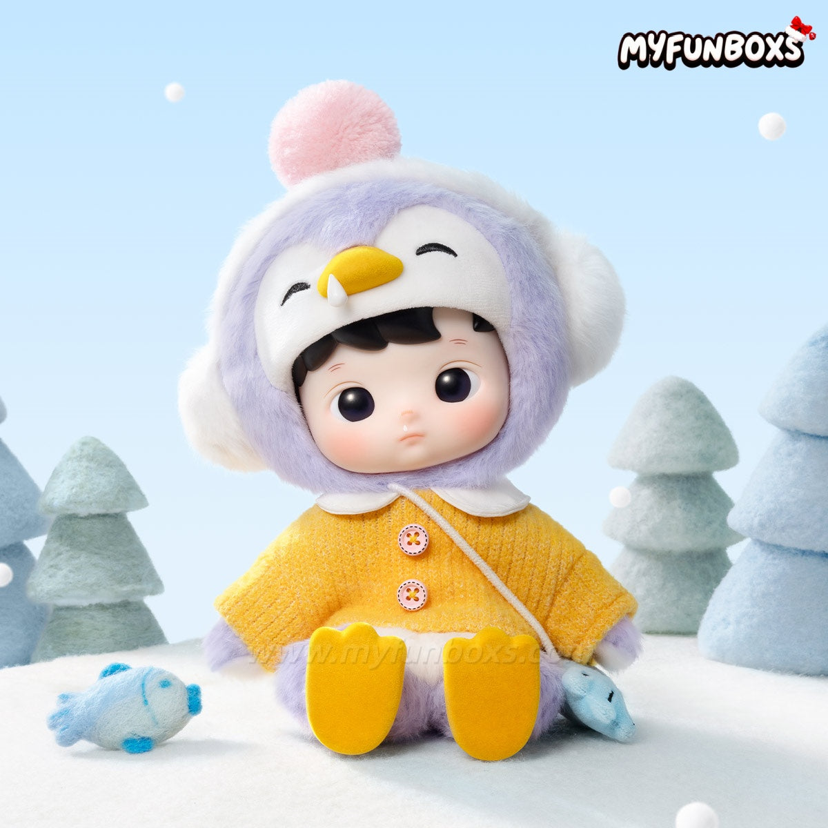 POP MART HACIPUPU Penguin 1/8 Action Figure