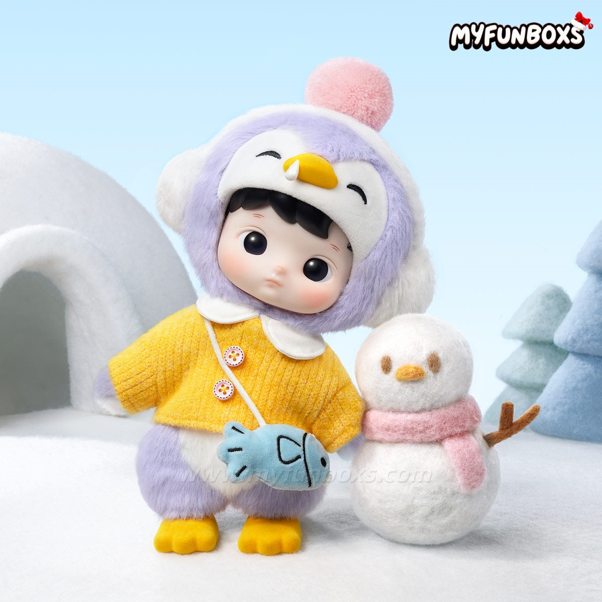 POP MART HACIPUPU Penguin 1/8 Action Figure