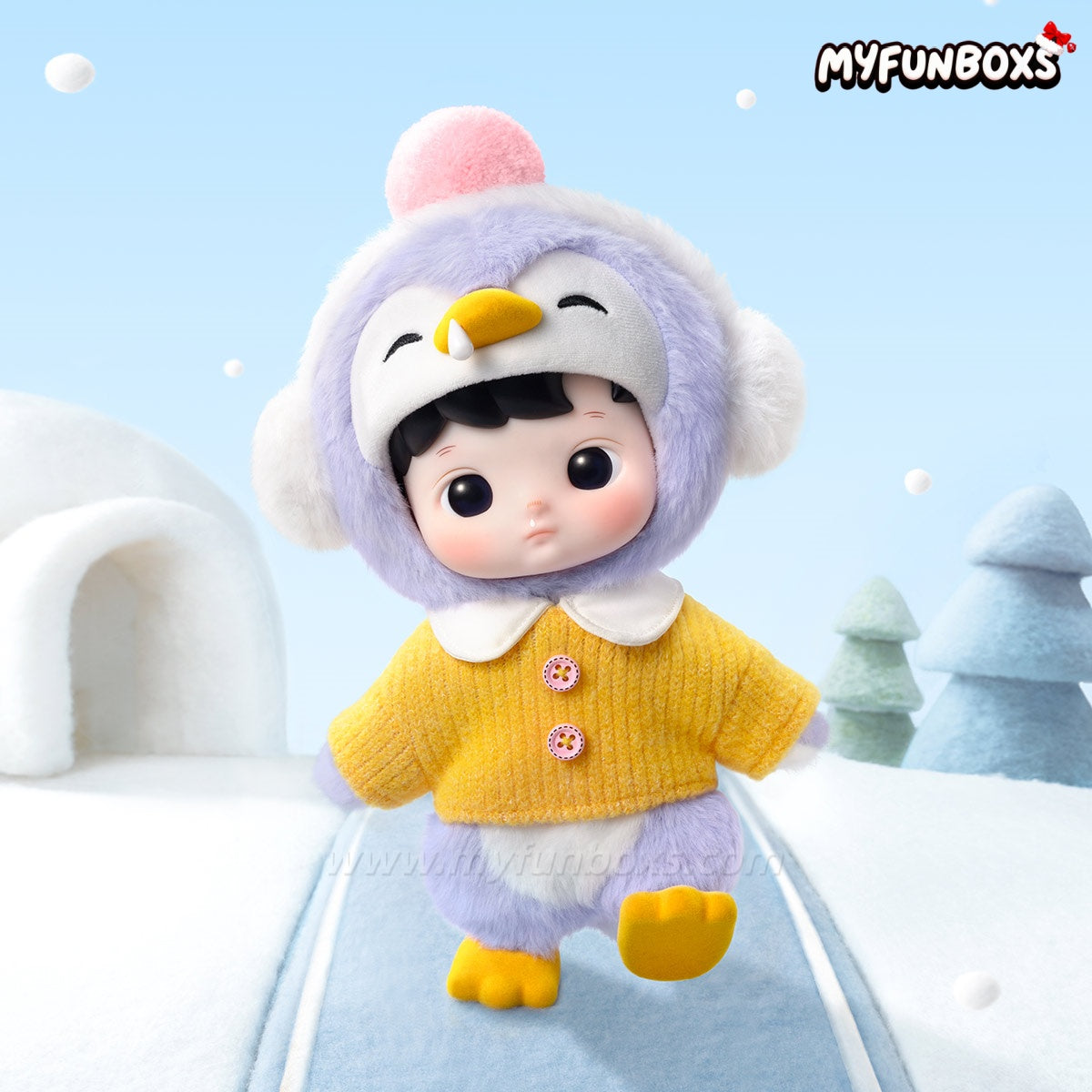 POP MART HACIPUPU Penguin 1/8 Action Figure