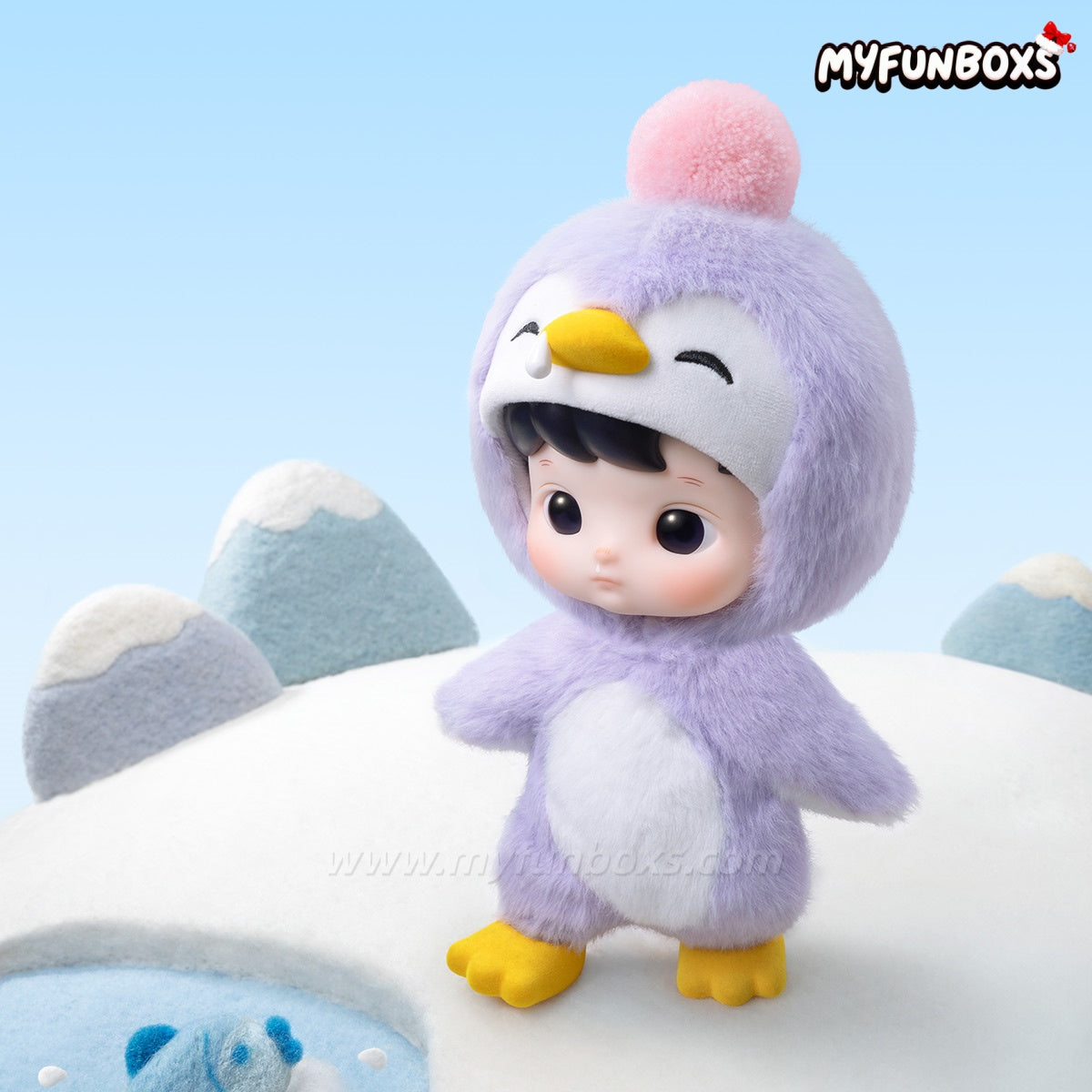 POP MART HACIPUPU Penguin 1/8 Action Figure