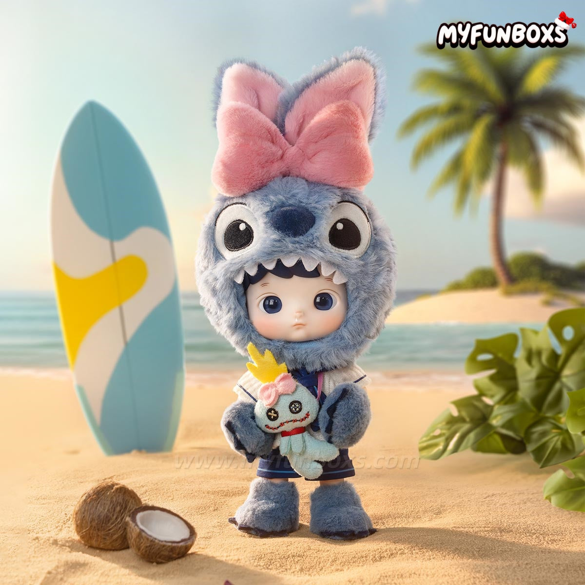 HACIPUPU STITCH 1/8 Action Figure