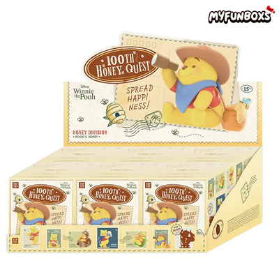 DSN Winnie the Pooh 100th Honey Quest Series Figure Blind Box