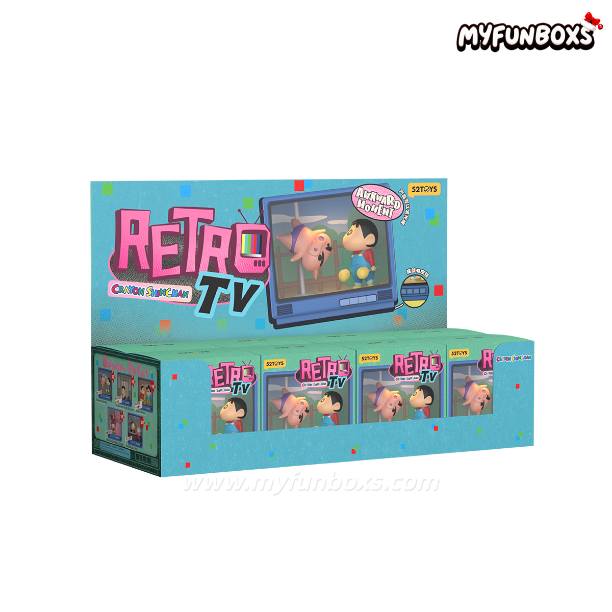 CRAYON SHINCHAN RETRO TV SERIES Figure Blind Box