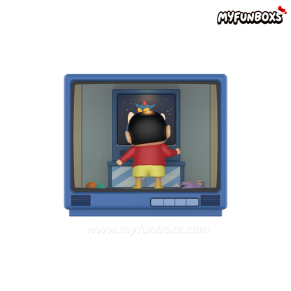 CRAYON SHINCHAN RETRO TV SERIES Figure Blind Box