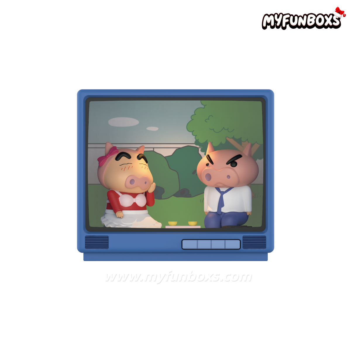 CRAYON SHINCHAN RETRO TV SERIES Figure Blind Box