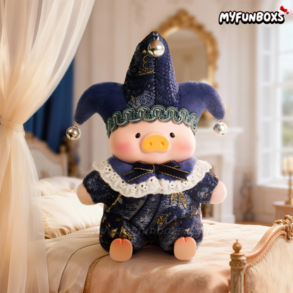 LuLu The Piggy Triangel PVC Face Plush Keychain Blind Box
