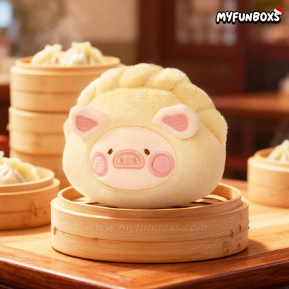 LuLu The Piggy Lu's Table - Food Hunter Series Plush Keychain Blind Box