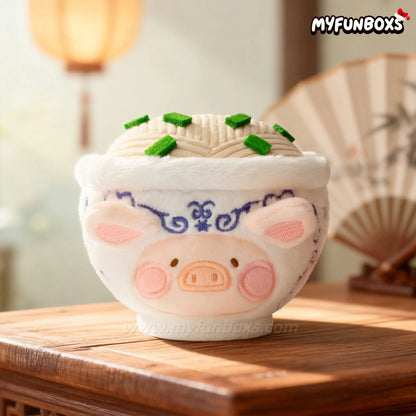 LuLu The Piggy Lu's Table - Food Hunter Series Plush Keychain Blind Box