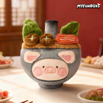LuLu The Piggy Lu's Table - Food Hunter Series Plush Keychain Blind Box