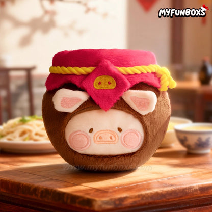 LuLu The Piggy Lu's Table - Food Hunter Series Plush Keychain Blind Box