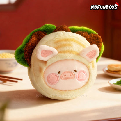 LuLu The Piggy Lu's Table - Food Hunter Series Plush Keychain Blind Box