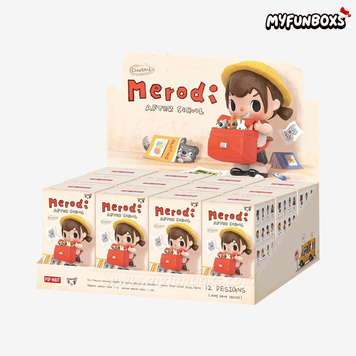 POP MART Chapter 1 – Merodi After School Series Figures(Pre-Order)