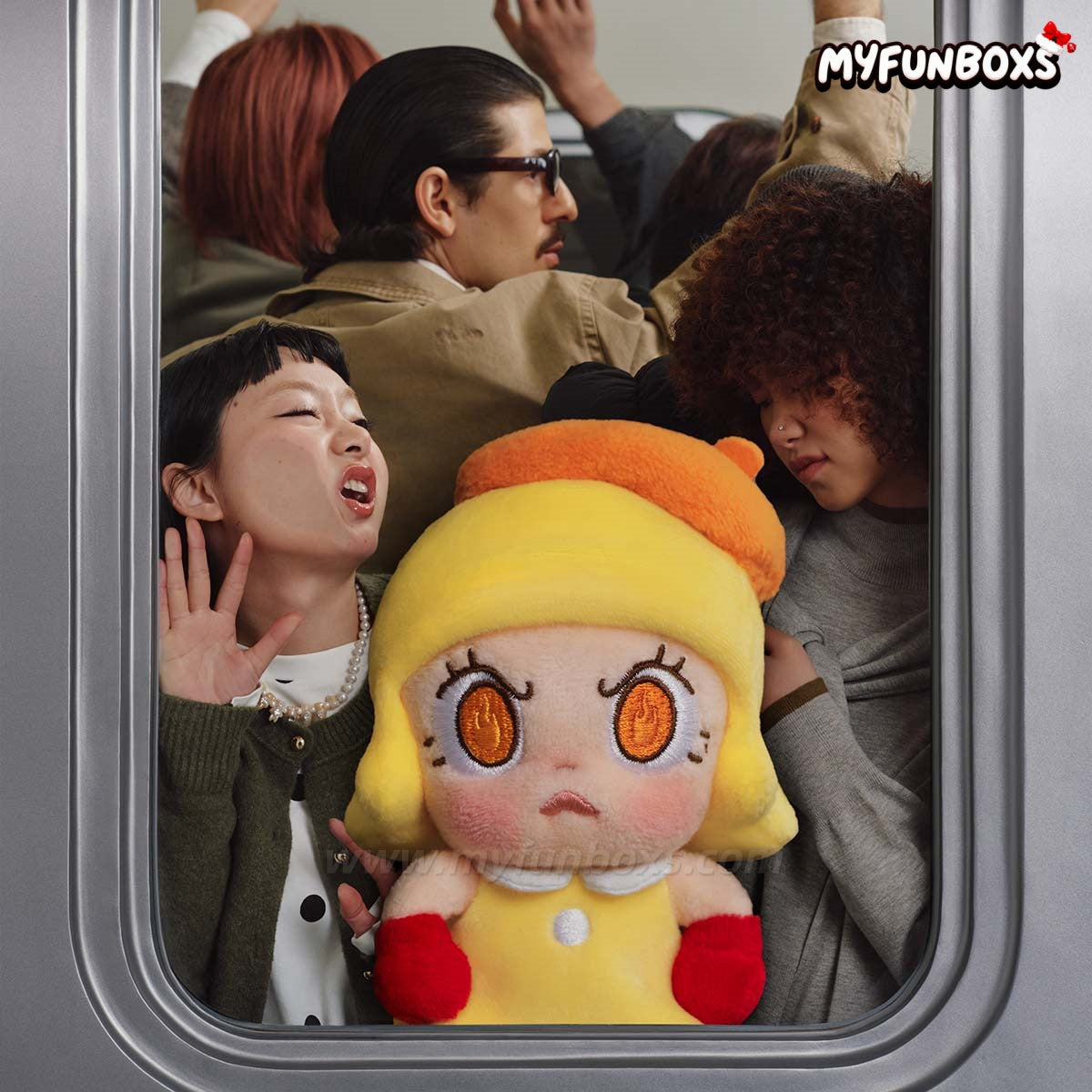 POP MART Angry Molly - Angry Energy Series Plush Pendant(Pre-Order)