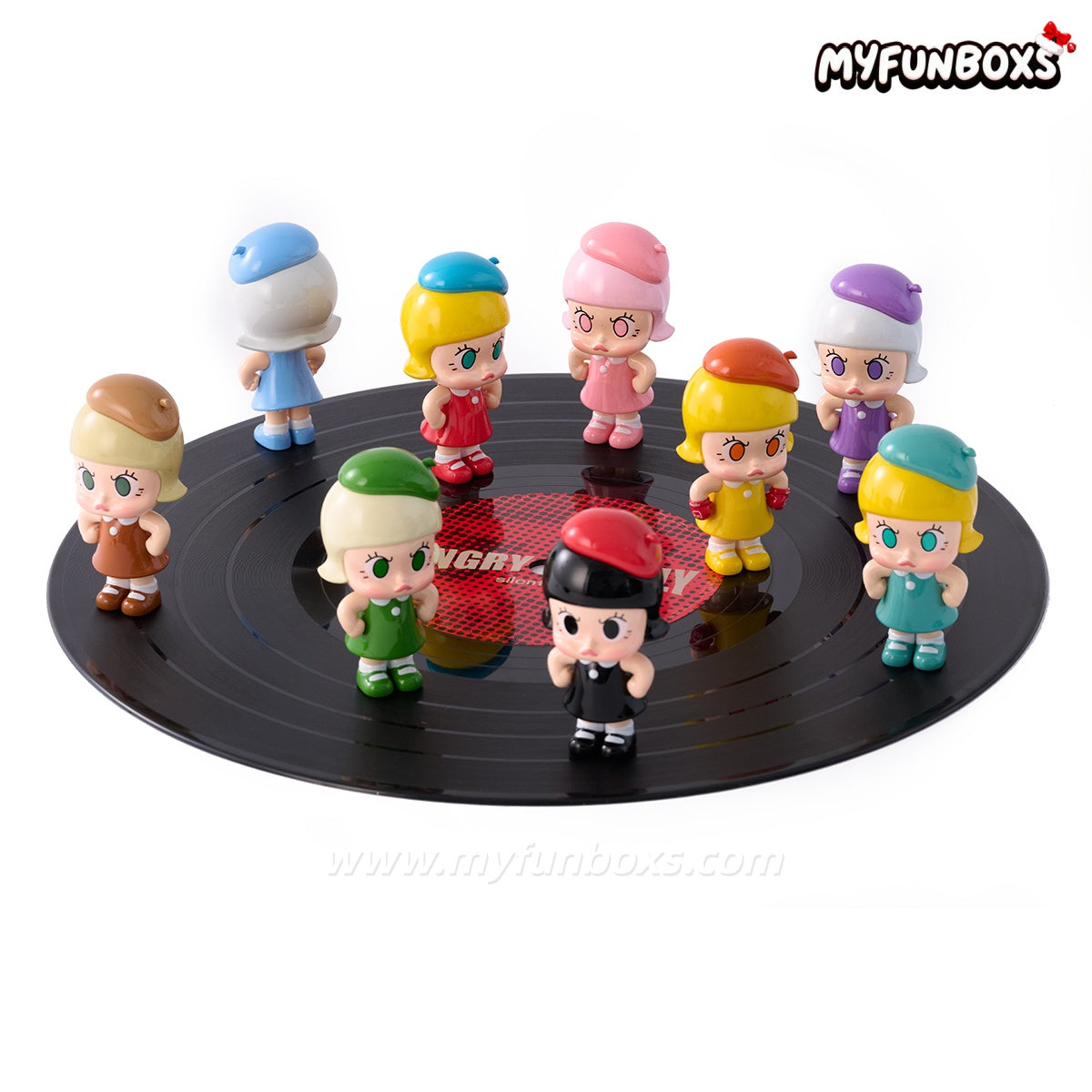 POP MART Angry Molly Long Play 9 Series Mini Figure Set (PRE-ORDER)