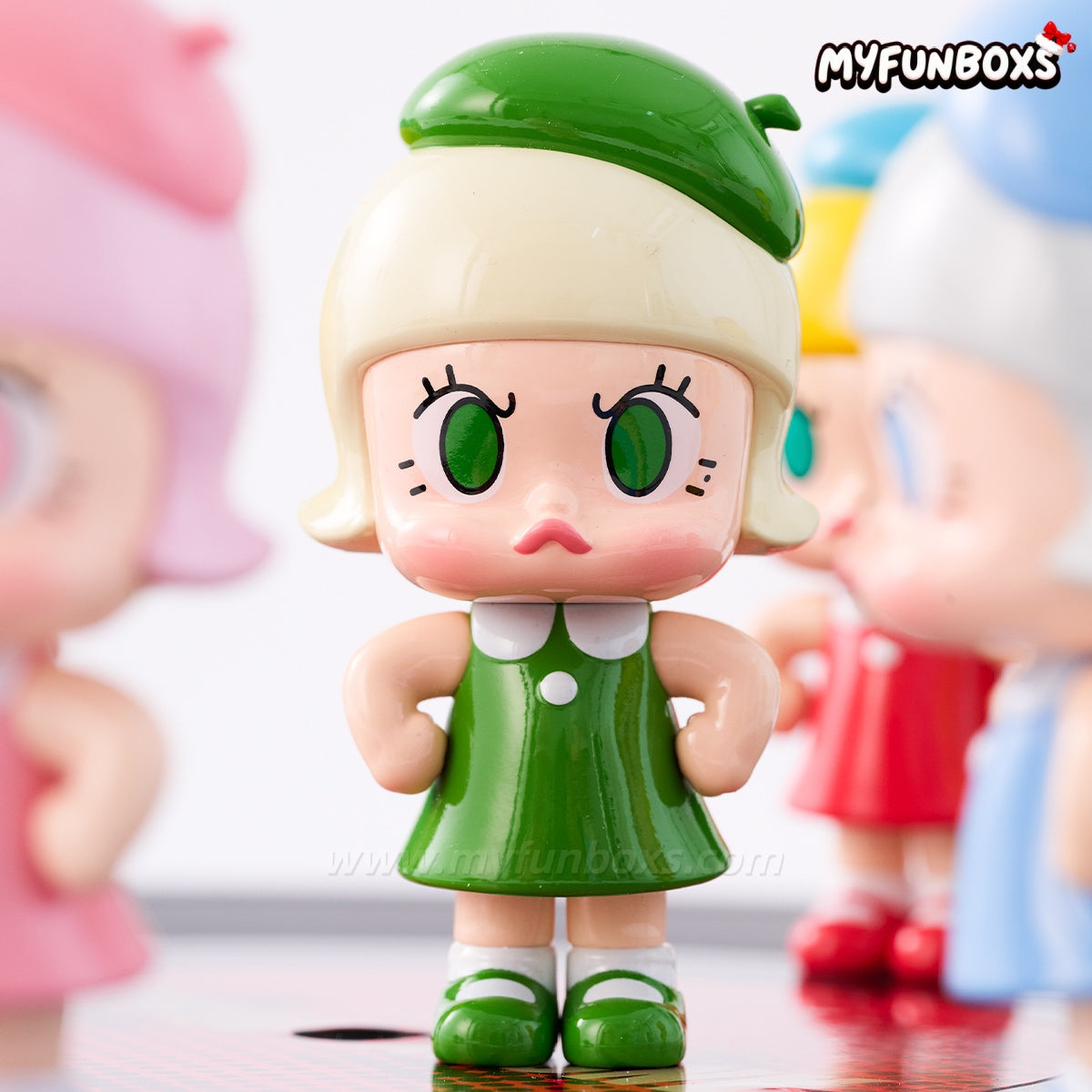 POP MART Angry Molly Long Play 9 Series Mini Figure Set