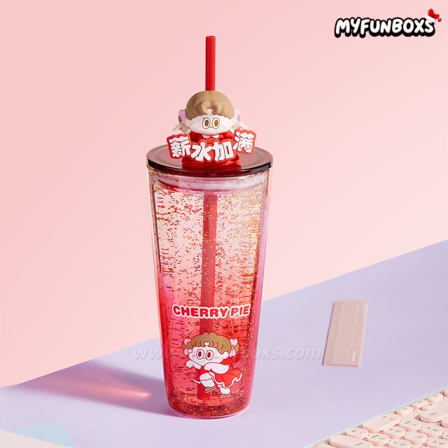 POP MART Standard Love Dance Daily WorkSeries Straw Cup